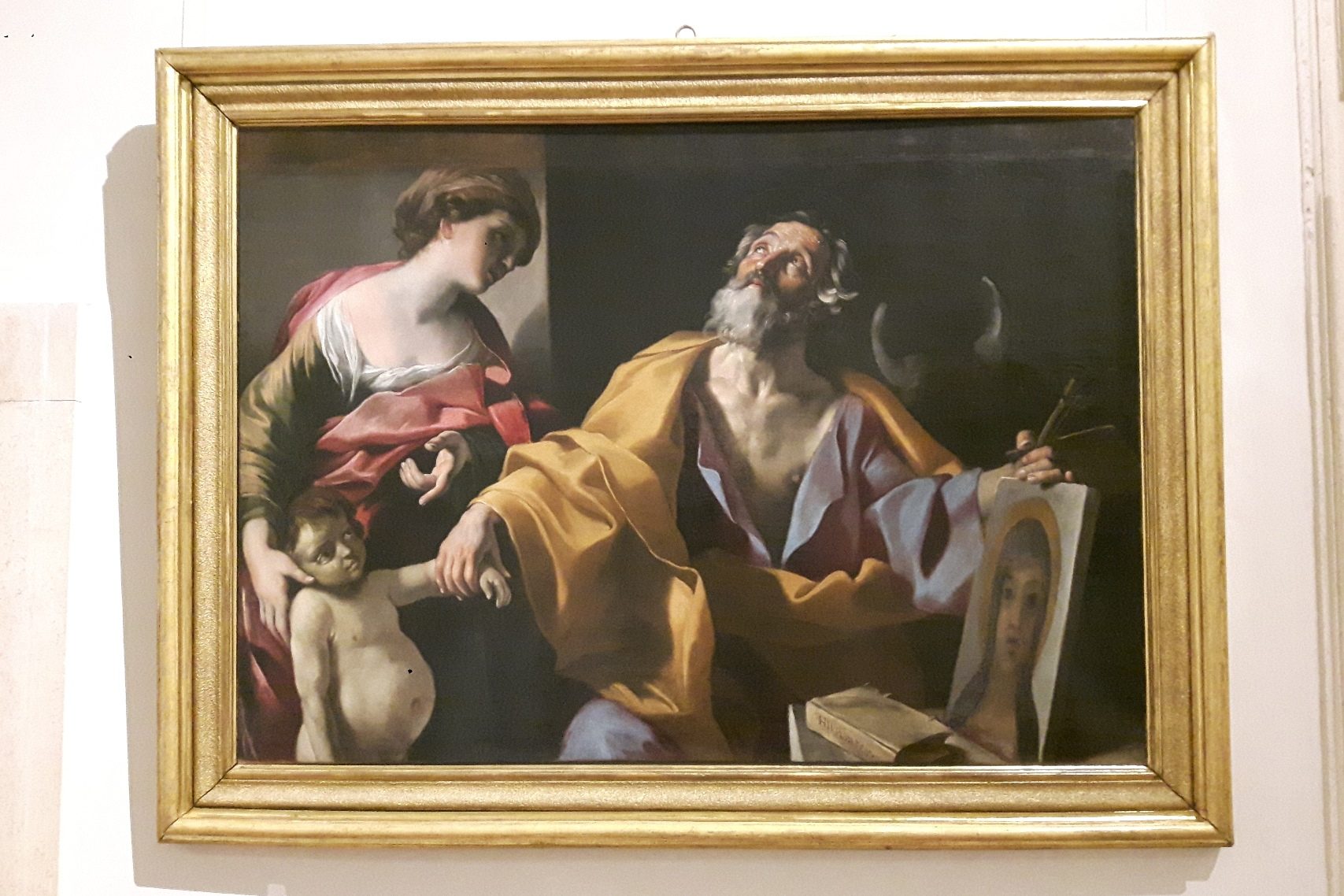 St. Luke Healing the Dropsical Child by Giovanni Lanfranco (c. 1620), Rome - 01.jpg